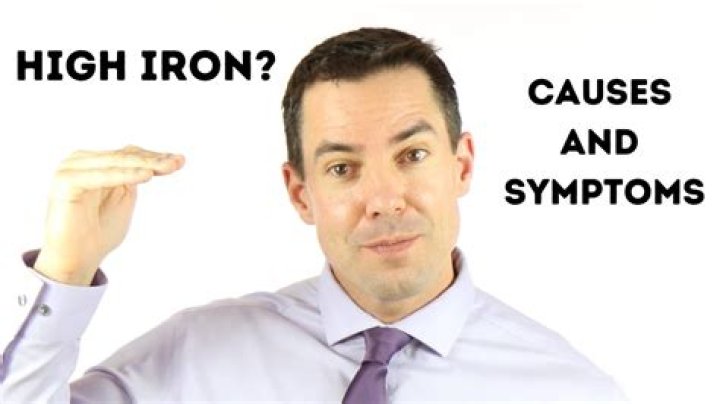 Can high iron make you tired?