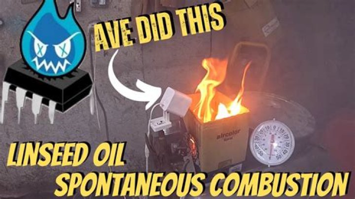 Can motor oil soaked rags catch fire?