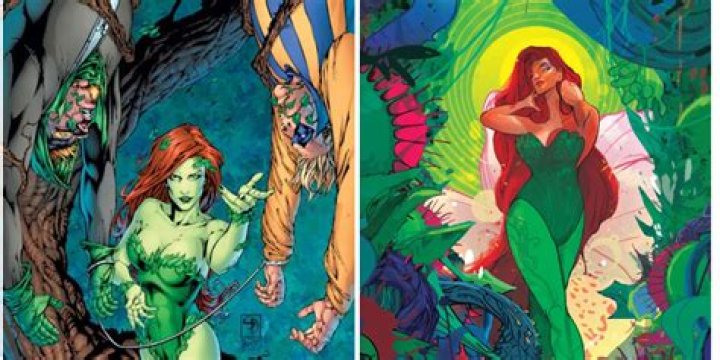 Did poison ivy marry Kite Man?