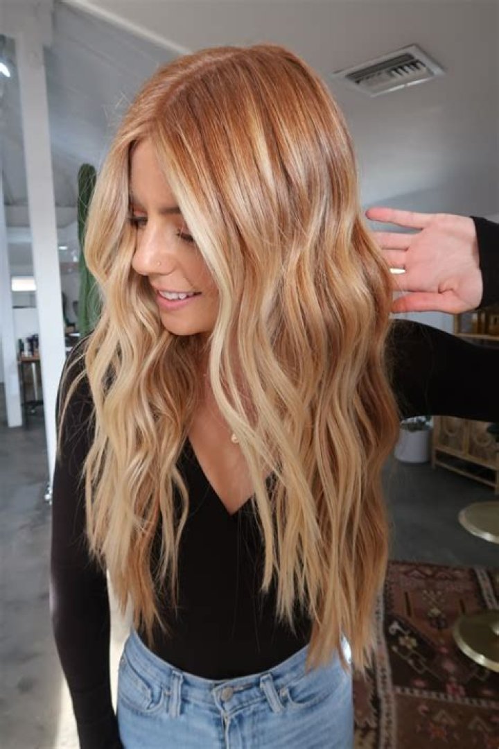 How do you make ginger hair blonde?