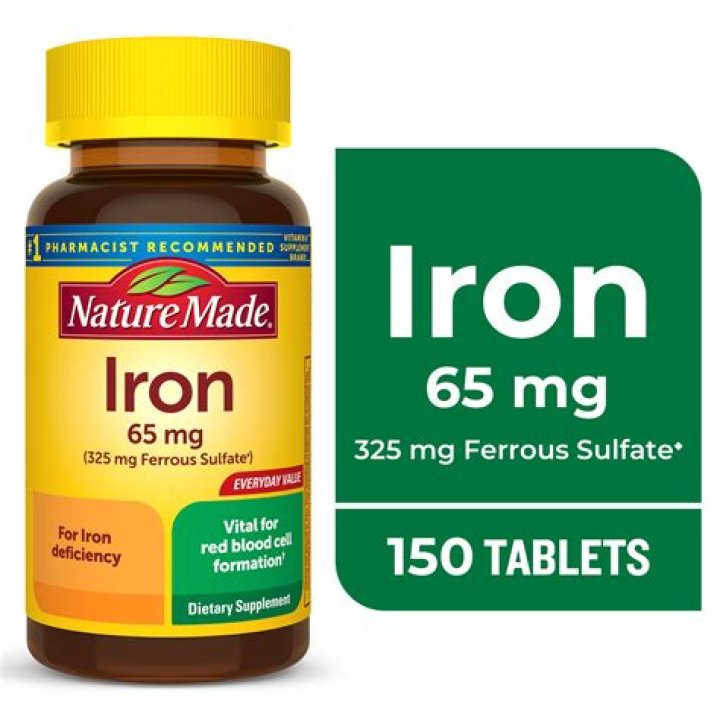 When should you take iron tablets morning or night?