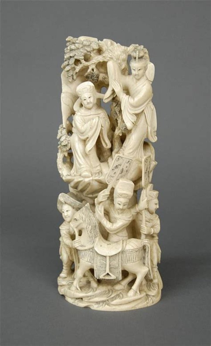 Who buys ivory carvings?